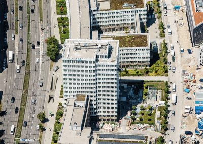 Büro- und Einzelhandelsgebäude Parkviertel Giesing